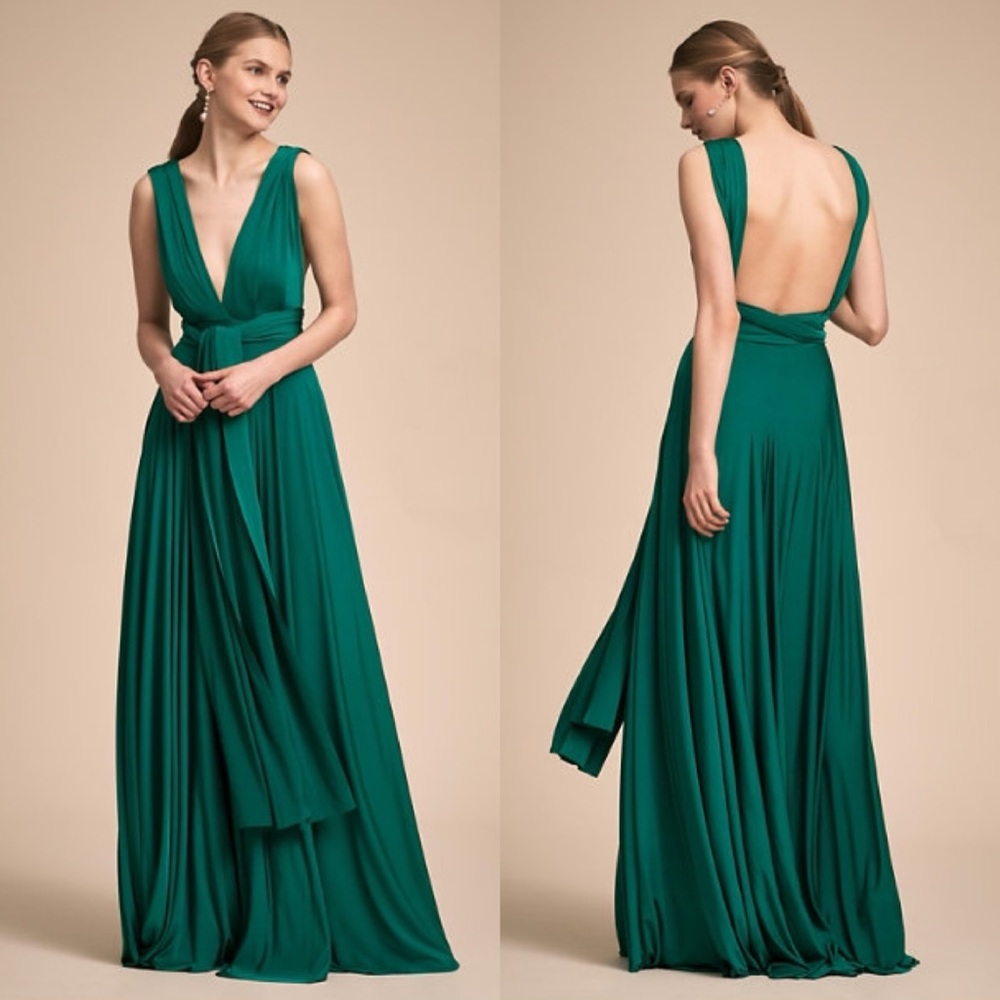BHLDN x Twobirds Ginger Convertible Maxi Dress